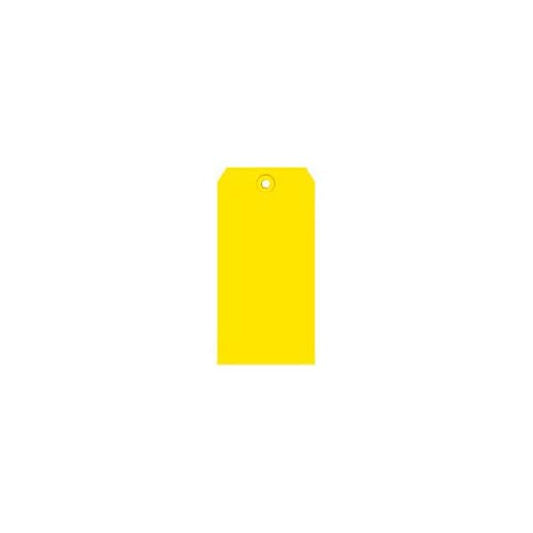 Shipping Tag #1 2-3/4L x 1-3/8W Yellow 1000/Pack
