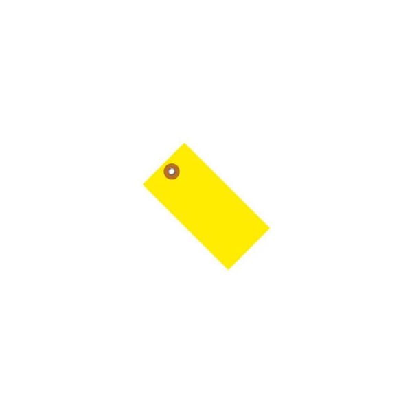 Tyvek¬Æ Shipping Tags, #8, 6-1/4"L x 3-1/8"W, Yellow, 100/Pack