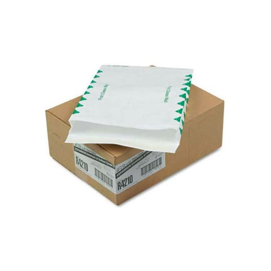 Quality Park DuPont Tyvek® Expansion Envelopes, "First Class", 12"W x 16"H, White, 25/Pack