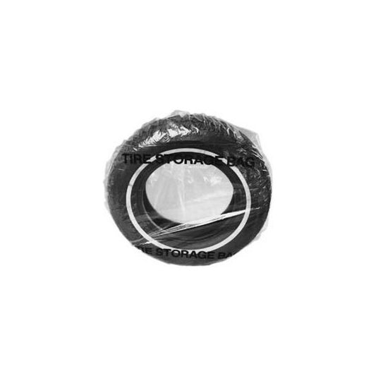 JohnDow Plastic Tire Storage Bag, Clear - 100 Bags/Roll - TB-6
