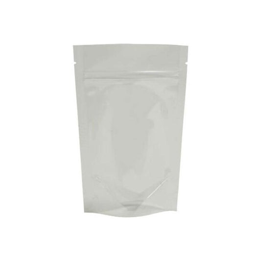 Sealer Sales Stand Up Zip Pouches, 8 oz., 5-7/8"W x 9"L, 4 Mil, Clear, 500/Pack