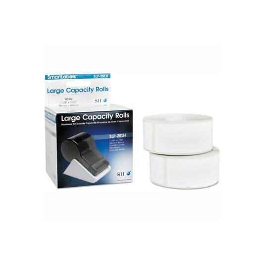 Seiko Self-Adhesive Address Labels, 1-1/8 x 3-1/2, White, 520/Box