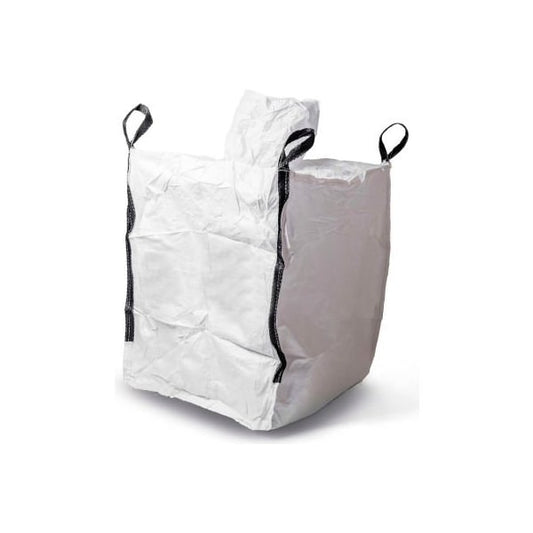 Commercial FIBC Bulk Bags - Spout Top, Spout Bottom 3000 Lbs Uncoated PP, 35 x 35 x 70 - Pack Of 1