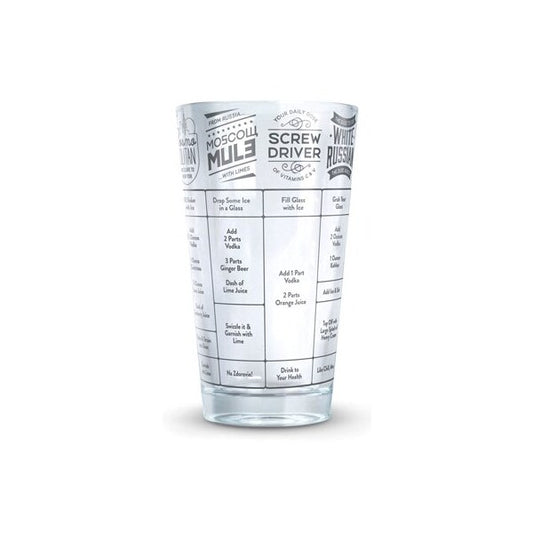 16OZ Vodka Recipe Glass