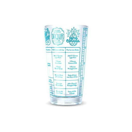 16OZ Rum Recipe Glass