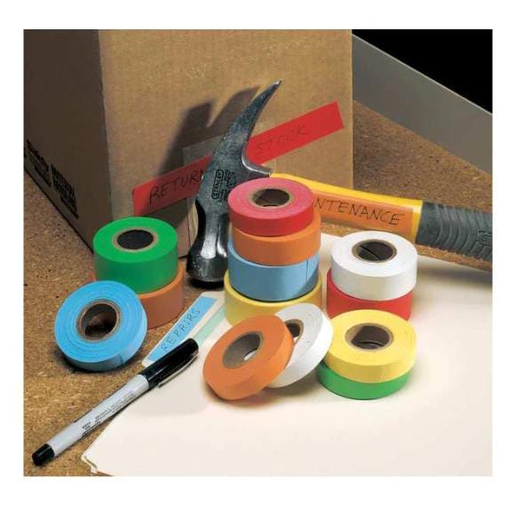 Carton Sealing Tape, Blue, 1 In. x 14 Yd.