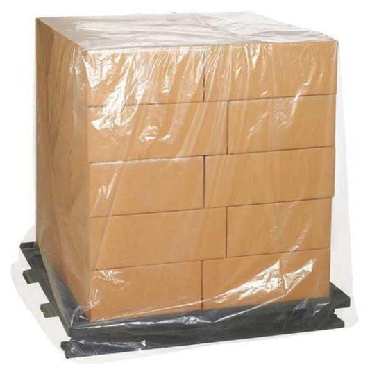 Clear Pallet Cover, 48" W, 100" L