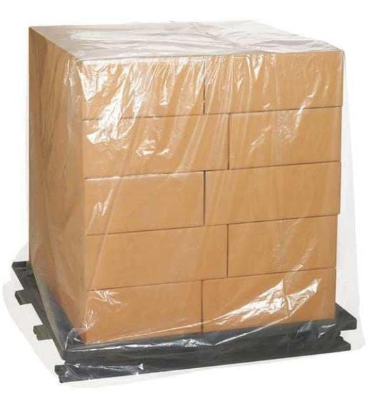 Clear Pallet Cover, 48" W, 60" L