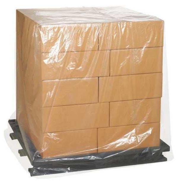 Clear Pallet Cover, 48" W, 72" L