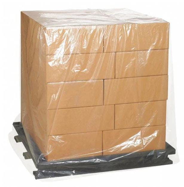 Clear Pallet Cover, 70" W, 62" L