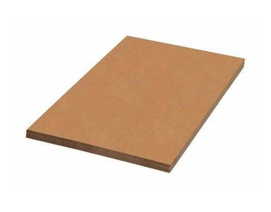 Corrugated Sheets, 26" x 26", Kraft, 5 /Bundle