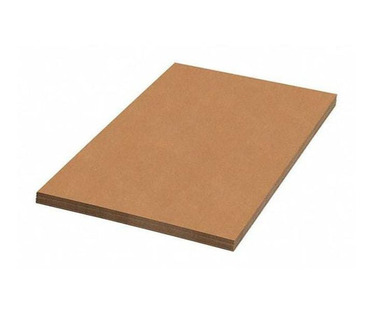 Corrugated Sheets, 26" x 38", Kraft, 5/Bundle