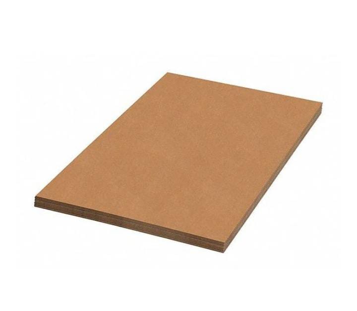 Corrugated Sheets, 36" x 60", Kraft, 5/Bundle