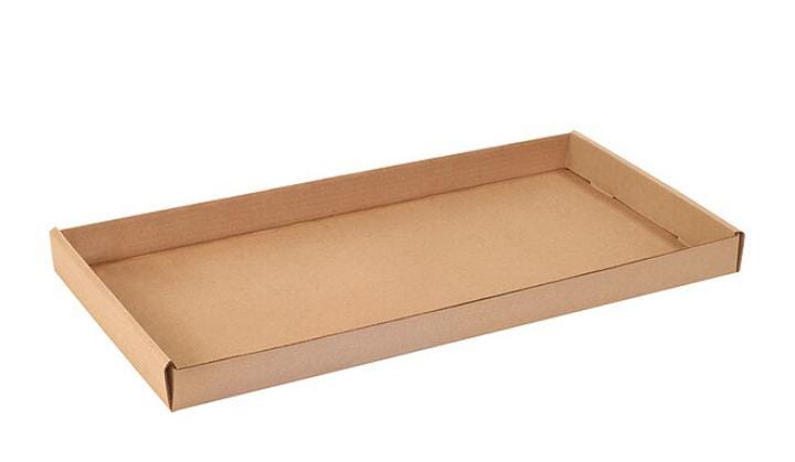 Corrugated Trays, 24" x 12" x 1-3/4", Kraft