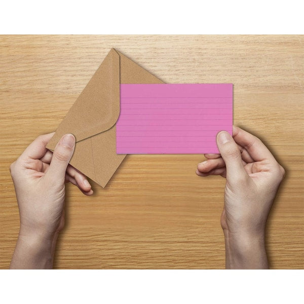 Kraft Mini Envelopes, Strong 35 lb. Paper, Pointed Flap, 100PK