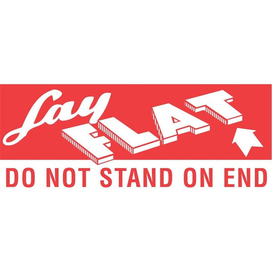 Label, DL1420, LAY FLAT, 2" X 5"