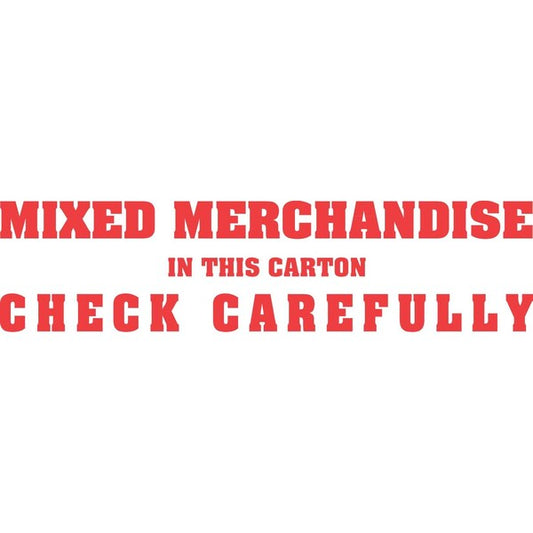 Label, DL1430, MIXED MERCHANDISE, 2" X 6"