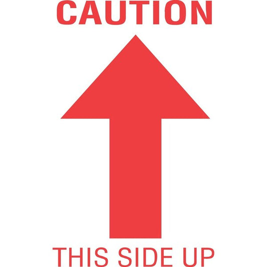 Label, DL1500, CAUTION THIS SIDE UP, 3" X 5"