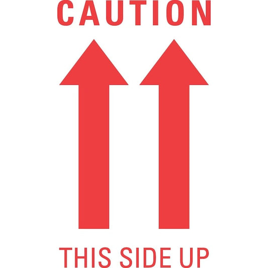 Label, DL1501, CAUTION THIS SIDE UP, 3" X 5"