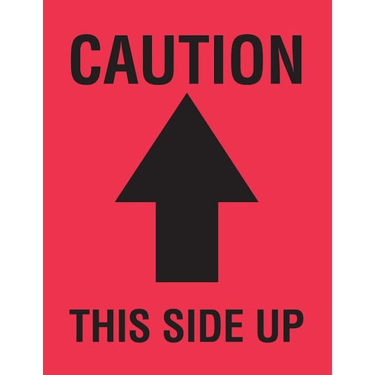 Label, DL1720, CAUTION THIS SIDE UP, 3" X 4"