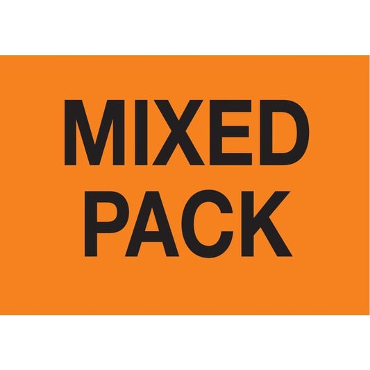 Label, DL1751, MIXED PACK, 2" X 3"
