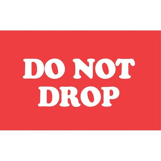 Label, DL1970, DO NOT DROP, 3" X 5"