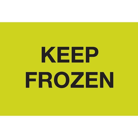 Label, DL2454, KEEP FROZEN, 3" X 5"