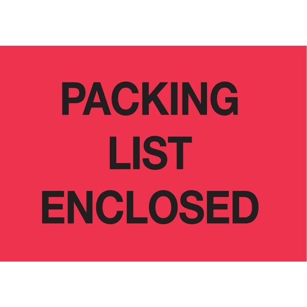 Label, DL2650, PACKAGING LIST ENCLOSED, 3" X 5"
