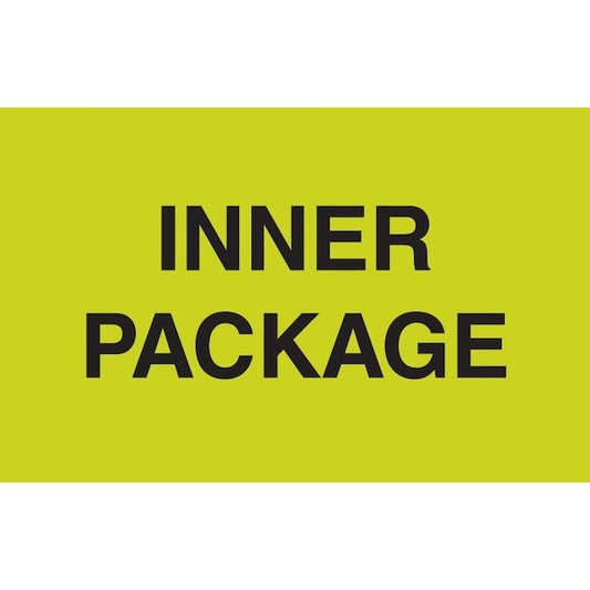 Label, DL3217, INNER PACKAGE, 1-3/8" X 2"