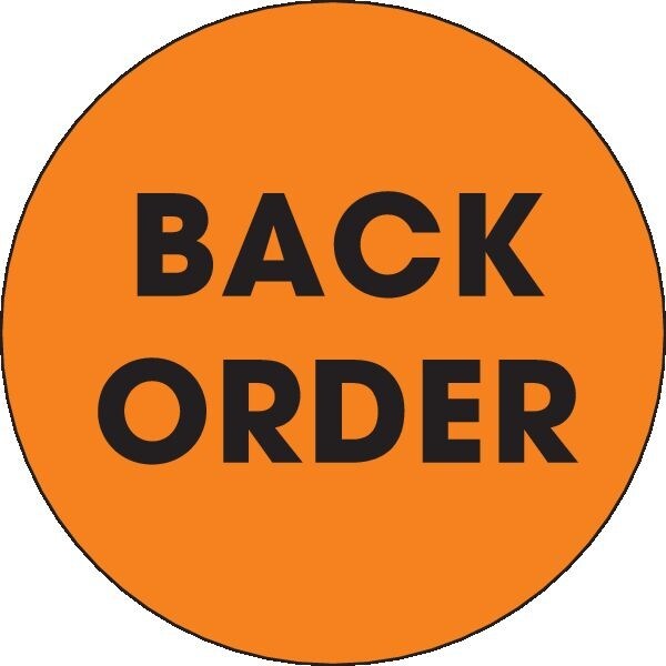 Label, DL3555, BACK ORDER, 2"