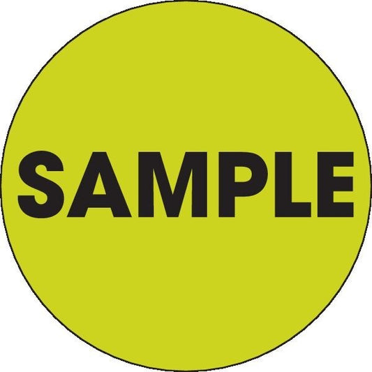 Label, DL3558, SAMPLE, 2"