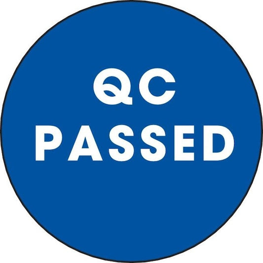 Label, DL3565, QC PASSED, 2"