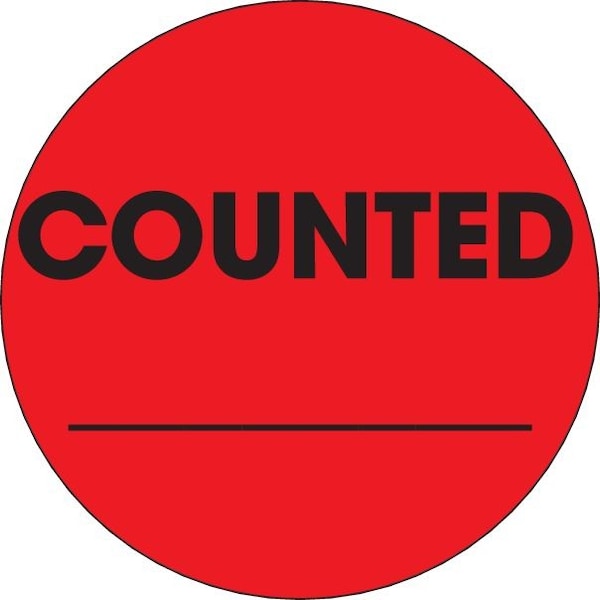 Label, DL3569, COUNTED, 2"
