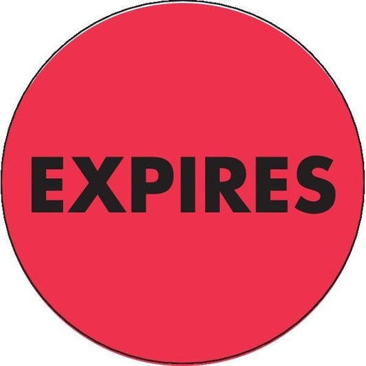 Label, DL3572, EXPIRES, 2"