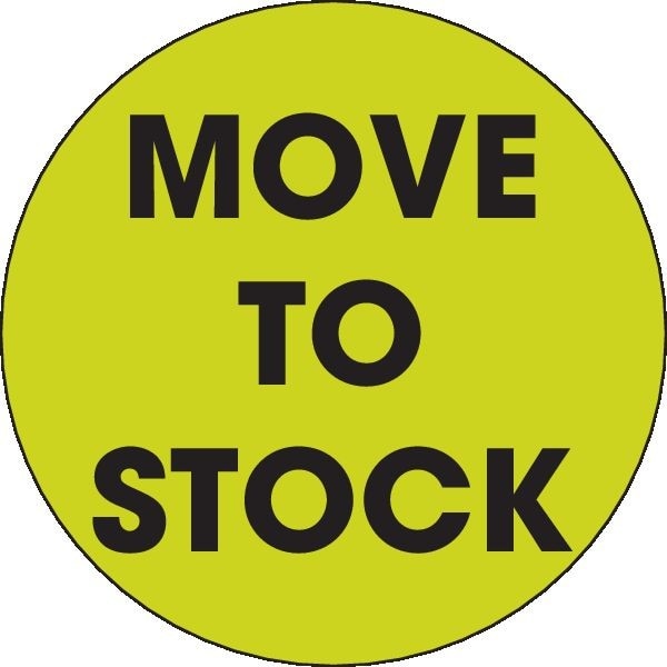Label, DL3573, MOVE TO STOCK, 2"