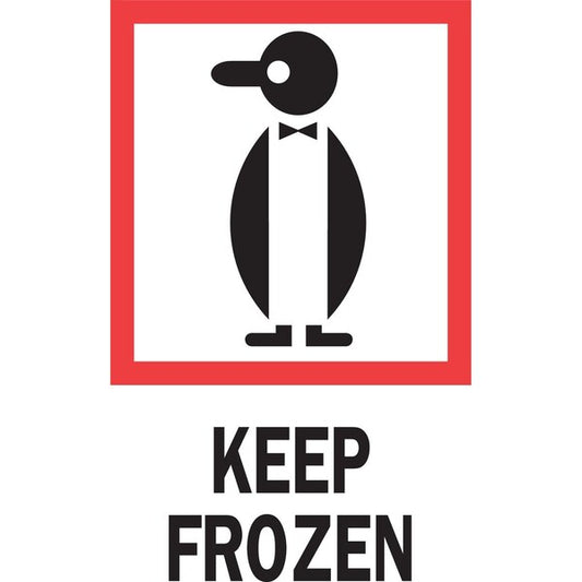 Label, DL4260, KEEP FROZEN, 3" X 4"