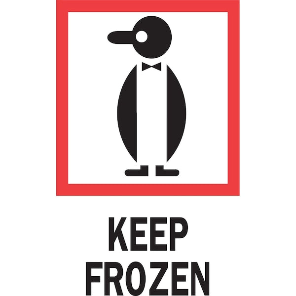 Label, DL4270, KEEP FROZEN, 4" X 6"