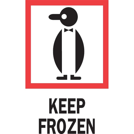 Label, DL4270, KEEP FROZEN, 4" X 6"