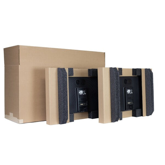 Universal 23in - 27in Dual Monitor Shipping Box
