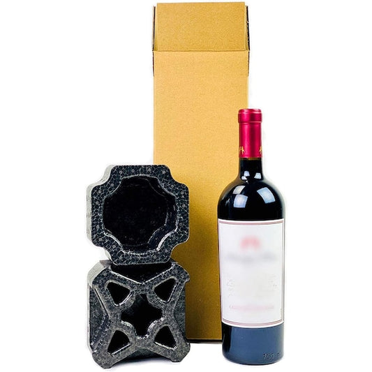 Universal Wine Shipping Box, Single Bottle