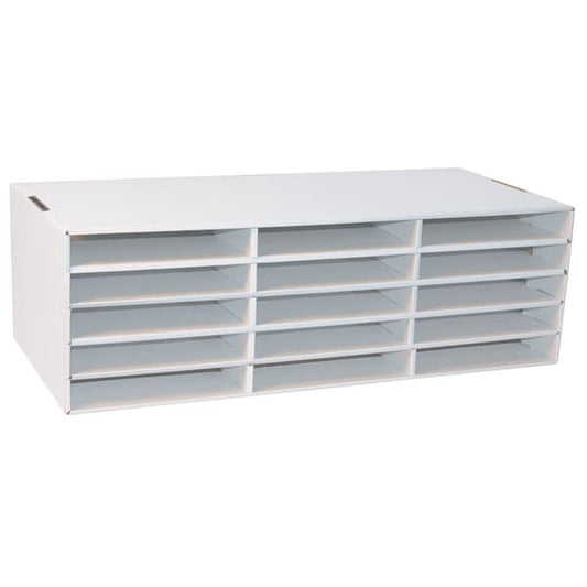Classroom Keepers® 9 x 12 Construction Paper Storage, White