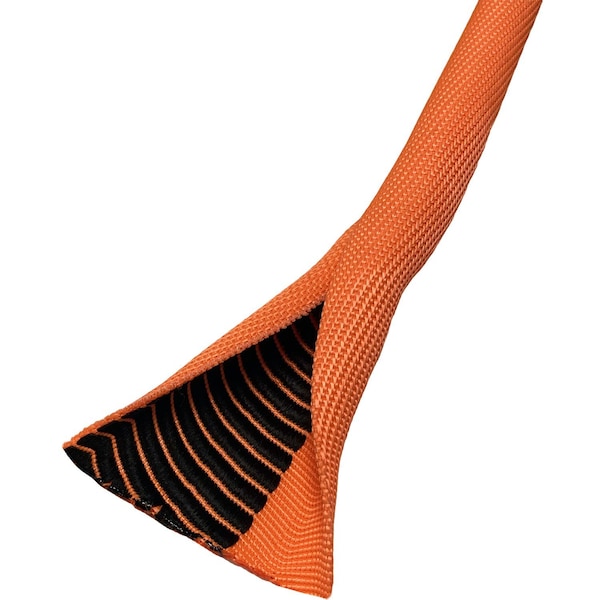 13mm Double Layer ORANGE Self Closing Wrap, 25ft