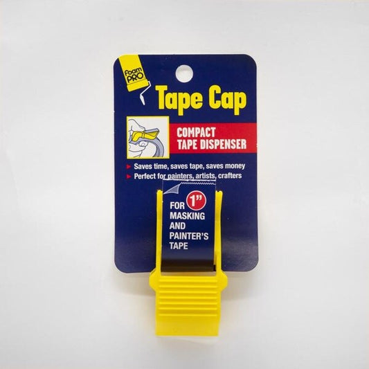 1 in. W X 2.5 in. L Tape Cutter Yellow