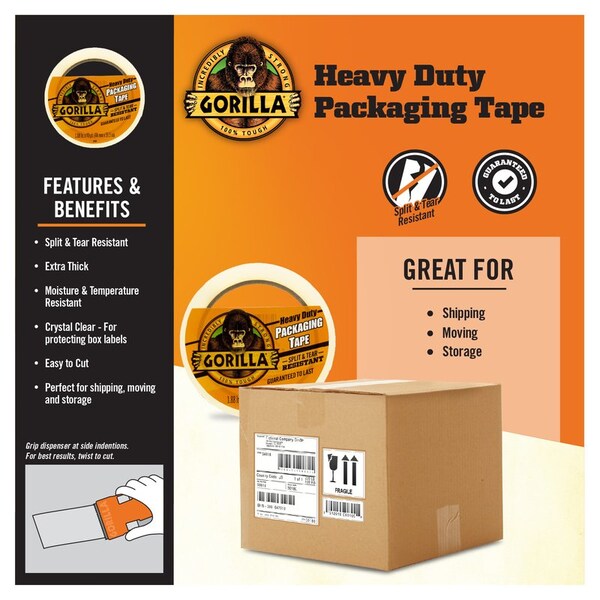 Pack Tape Hd 1.88X40Y