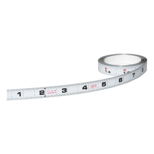 US Tape 12 ft. L X 1/2 in. W Adhesive Steel Bench Tape