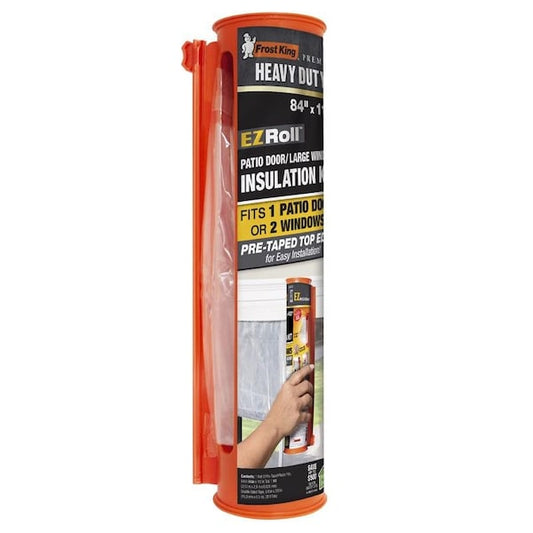 Frost King Clear Indoor Patio Door Insulator Kit 82 in. W X 112 in. L