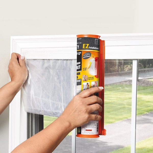 Frost King Clear Indoor Patio Door Insulator Kit 82 in. W X 112 in. L