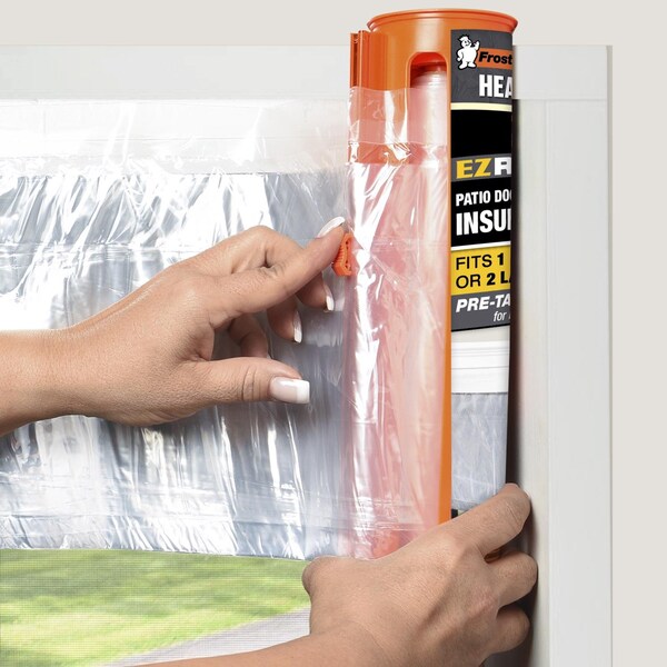 Frost King Clear Indoor Patio Door Insulator Kit 82 in. W X 112 in. L
