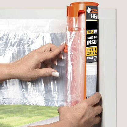 Frost King Clear Indoor Patio Door Insulator Kit 82 in. W X 112 in. L