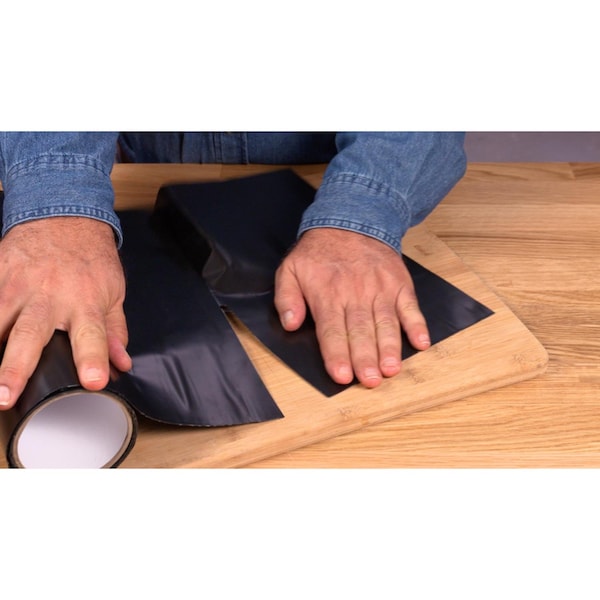 Flex Seal Family of Products Flex Tape 4 in. W X 5 ft. L Black Waterproof Repair Tape